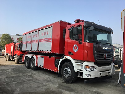 江特牌JDF5300TXFZX160型自卸式消防車