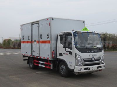 江特牌JDF5040XZWB6型雜項(xiàng)危險(xiǎn)物品廂式運(yùn)輸車